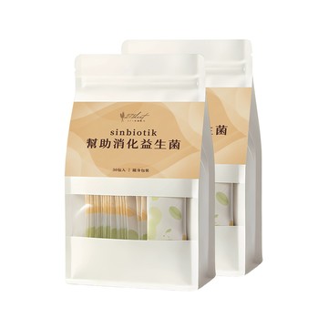 順暢益生菌 271控醣 sinbiotik幫助消化益生菌30包x2袋(健康維持 素食 無添加糖)