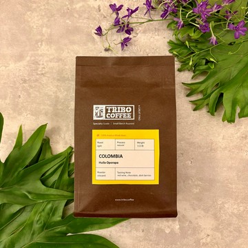 【TRIBO COFFEE】哥倫比亞 薇拉省 歐珀拉帕小農 日曬 淺焙咖啡豆 (半磅/225克)