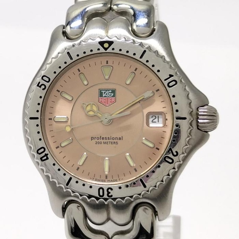 中古】TAG HEUER ボーイズ 腕時計 プロフェッショナル200 クオーツ SS WG121D | LINEショッピング