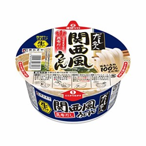 寿がきや カップだし名人昆布だし関西風うどん 130g×12個