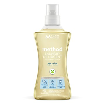Method美則 4倍濃縮智慧環保洗衣精-潔淨無香料1580ml