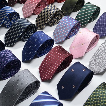 男士領帶結婚新郎禮服6CM窄領帶男商務正裝職業上班韓版窄休閑