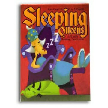 英文版 Sleeping Queens沉睡皇后兒童數學啟蒙益智親子互動卡牌