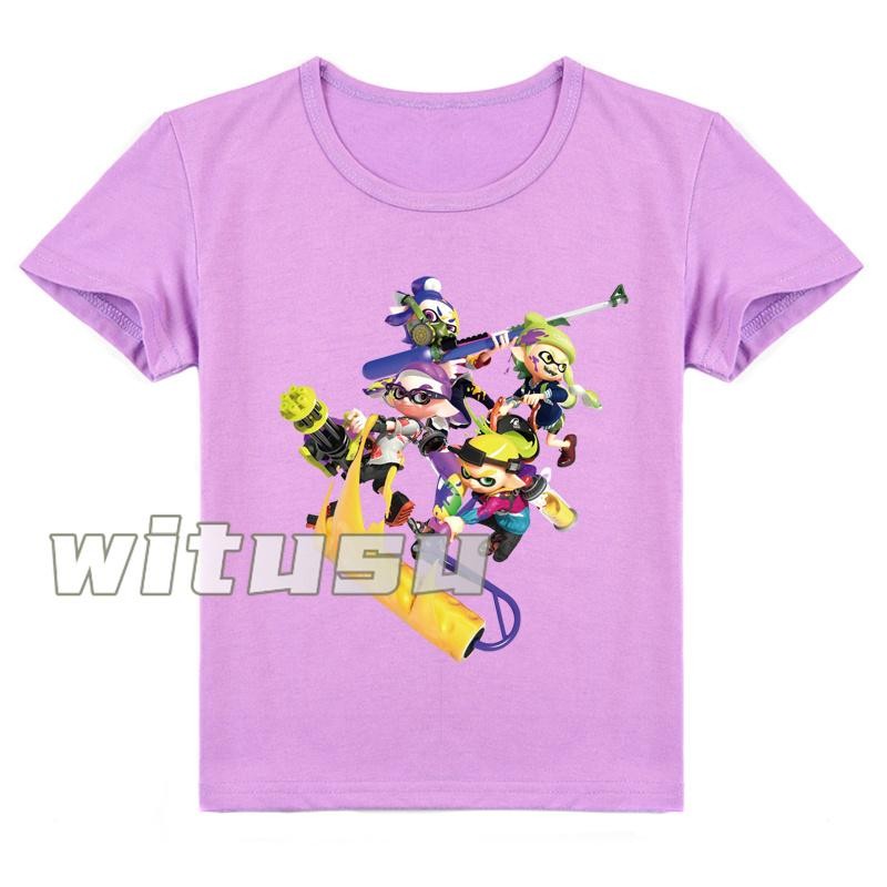 Splatoon スプラトゥーン 半袖Tシャツ 子供服 子ども服 こども服