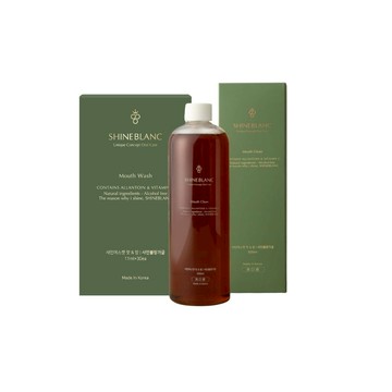 SHINE BLANC 潔淨清新漱口水-麝香葡萄 1+1組