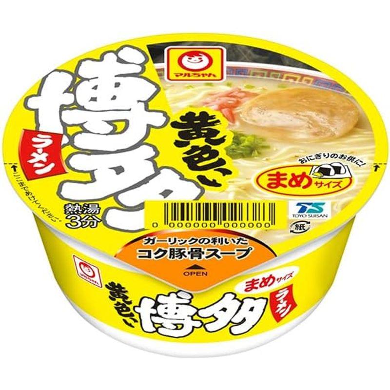 東洋水産 マルちゃん 黄色いまめ博多ラーメン 37g×12個入