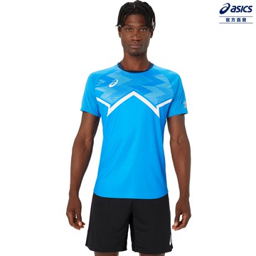 ASICS 亞瑟士 排球短袖上衣 男款 PROFIT 排球上衣 2051A356-402