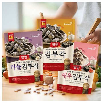韓國 DONG WON 東遠~海苔脆片(50g) 款式可選