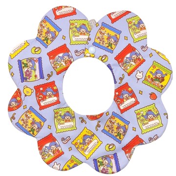 AGAPE雅家倍 - 【職人手作系列】吃不髒口水兜-乖寶寶(花兜)