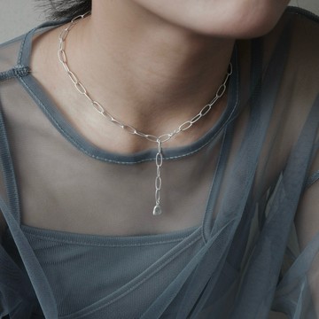 𝐁𝐥𝐮𝐞.𝐖𝐨𝐧𝐝𝐞𝐫｜現貨｜鍊條霧光項鍊｜A064 日系項鍊 項鍊女 疊戴項鍊 霧面項鍊 中性項鍊 個性飾品