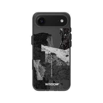 iPhone Air Clear (相機按鈕) 酷墨灰 - WISDOM - TIME & SPACE DISLOCATION