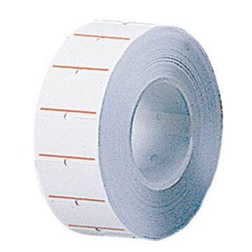 【史代新文具】STAT 2420單排標價紙(紅線)10卷x21.5*12MM