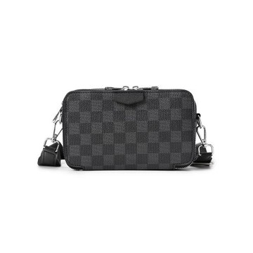 斜挎包男新款時尚小方包韓版男包潮流男士單肩包休閑背包手機包潮