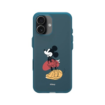 iPhone 17 Clear (相機按鈕) 夜幕藍 - 迪士尼-米奇 Mickey - 米奇 - 眺望