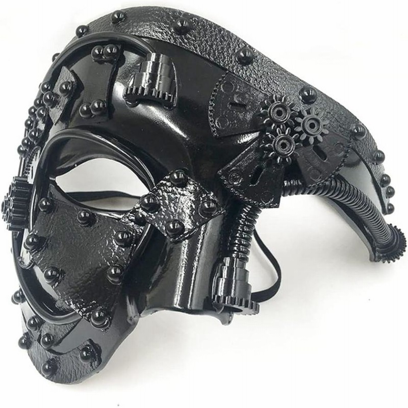 ベネチアンマスクBauta Ducale Black