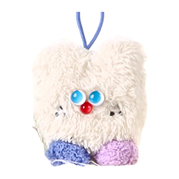 Vanwalk 出走 萌Q腳腳毛怪精靈小團子吊飾 K415  7.5cm  糖果小毛怪  1個