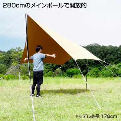 IGNIO イグニオ IG 22303HT-TC ヘキサ型タープTC 7010045402