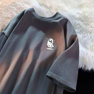 【M-5XL】100%純棉T恤 衣服 大尺碼男裝 日系男裝 短袖上衣 五分袖 圓領 短t 棉T 休閒 ins風 FE38