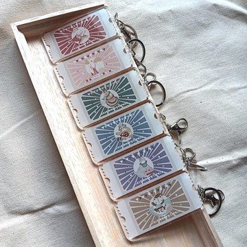 【快速出貨】circus馬戲團票卷吊飾(含鑰匙圈)