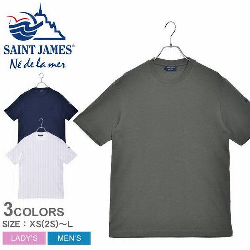 セントジェームス Tシャツ 半袖 レディース 女性用 メンズ 男性用 Saint James Tシャツ 半袖 無地 人気 冬 通販 Lineポイント最大0 5 Get Lineショッピング