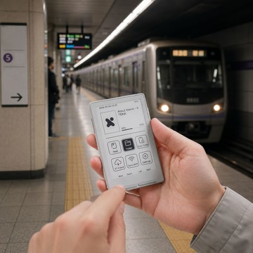 【新機上市】閱星曈 XTEINK X3 3.7 吋電子紙閱讀器（國際版）- 霧灰白 [現貨]