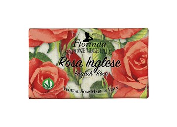 義大利Florinda英國玫瑰香氛植皂200g