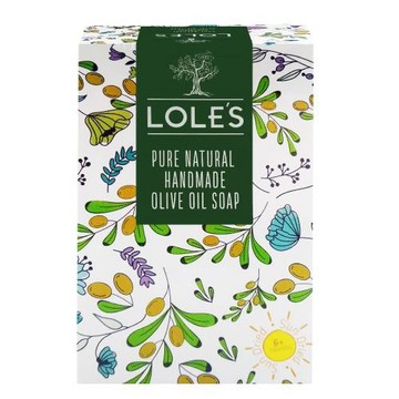 LOLES 萬用純天然手工橄欖油馬賽皂 200g