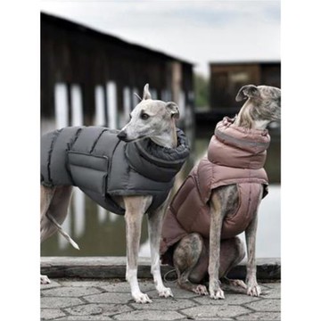 狗狗棉衣 靈緹犬惠比特秋冬加厚保暖防水防風雪馬甲魏瑪杜賓棉服