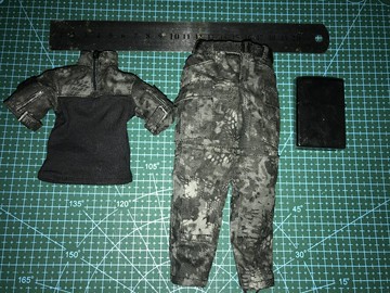 兵者草堂-DAM兵人 1/6 SF002 幽靈系列 泰坦軍事承包商 作戰服