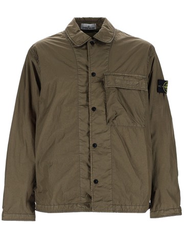 stone island padded overshirt