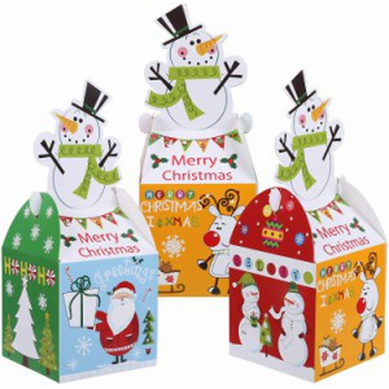 クリスマス ギフトボックス ラッピング 箱 12個セット プレゼントボックス カラフル 雪だるま サンタク 緑色ペン 両面テープ付き 通販 Lineポイント最大6 0 Get Lineショッピング