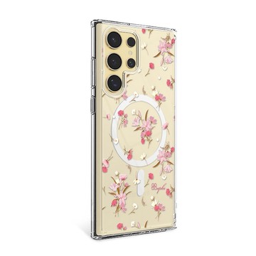 Samsung S25/S24/S23系列 輕薄軍規防摔磁吸手機殼-小清新-蘆莉草