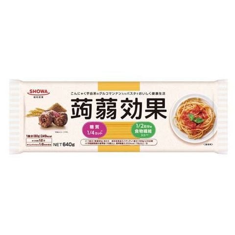 蒟蒻効果 グルコマンナン入りパスタ （６４０ｇ）