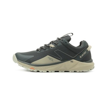 HI-TEC GEO TEMPO 輕量抗撕裂越野跑鞋 灰綠 7717037024 男鞋