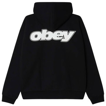 OBEY 112460030-BLK GAZE ZIP HOODIE 連帽外套 (黑色)