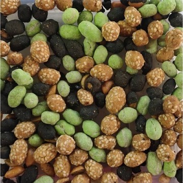 【土香王】綜合花生 三色菓花生 芝麻花生 竹炭花生 芥末花生(每包重量200-220公克±5g)