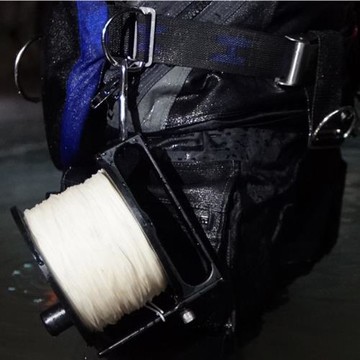 HALCYON Pathfinder  exploration reel 122米潛水線輪