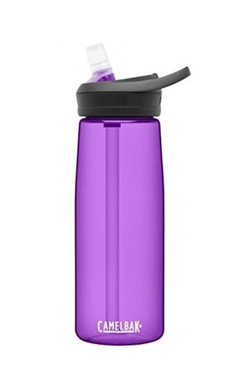 【【蘋果戶外】】Camelbak《送咬嘴蓋》750ml eddy+多水吸管水瓶 RENEW 魯冰花紫 登山水壺單車水壺吸管水壺