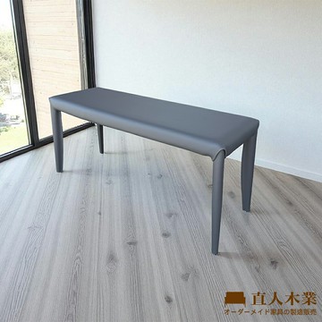 【直人木業】ANTON馬鞍皮長凳｜