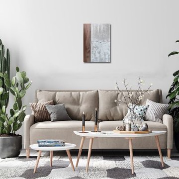 御畫房 當代國家級展覽畫家 抽象系列手繪油畫70×100cm(DB-180)