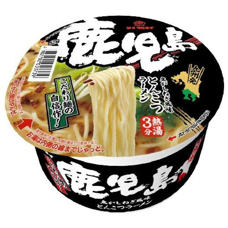 マルタイ 九州発・鹿児島とんこつラーメン 92g×12個