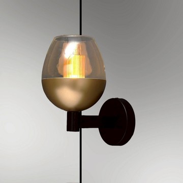 琥珀色玻璃壁燈 B78-L5154-1