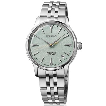 SEIKO 精工 Presage  調酒師機械女錶-34mm(SRPL63J1/4R35-06S0G)SK032