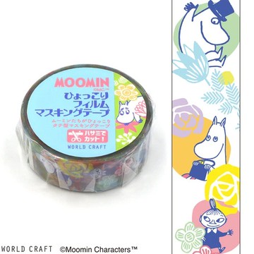 ［SUMI選物］WORLD CRAFT 嚕嚕米 MOOMIN 聯名系列 MOFM15-017 紙膠帶