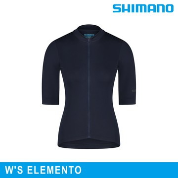 SHIMANO ELEMENTO 女性短袖車衣｜海軍藍 (S-XL)