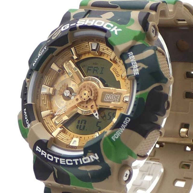 エイプ A BATHING APE x カシオ CASIO BAPE XXV 25TH G-SHOCK GA-110 ...