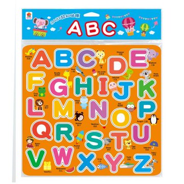 【双美】BABY認知磁鐵：ABC（內含26個英文字母磁鐵）