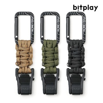 bitplay x Base550 手工編織瞬扣夾軍綠