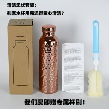 廠家直供304美式大口單層運動水壺電鍍錘紋水杯子戶外便攜冷水瓶