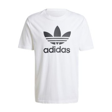Adidas Trefoil T-shirt 男款 白色 三葉草 運動 上衣 T恤 休閒 短袖 IV5353